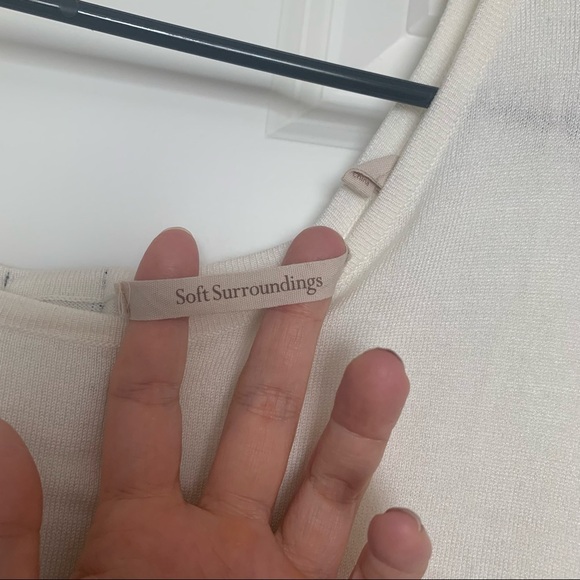 Soft Surroundings Marguiles Sweater Size Medium - Picture 4 of 8